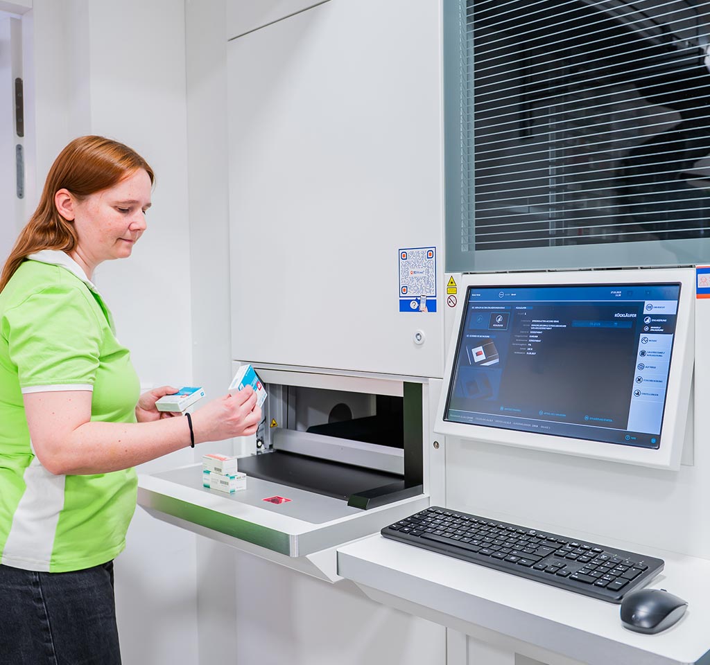 St Elisabeth Apotheke Gundelsheim Small Q Roboter Bestuecken